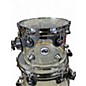 Used DW 5 Piece Design Series Acrylic Clear Drum Kit