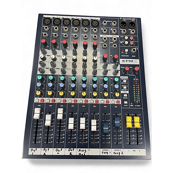 Used Soundcraft EPM6 Line Mixer