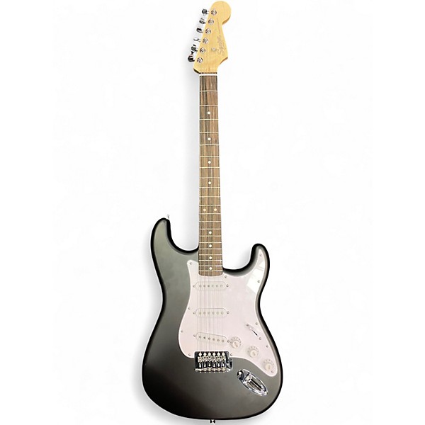 Used Squier Affinity Stratocaster Flat Black Solid Body Electric Guitar
