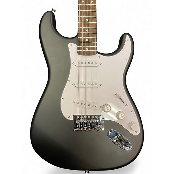 Used Squier Affinity Stratocaster Flat Black Solid Body Electric Guitar