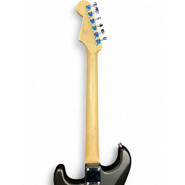 Used Squier Affinity Stratocaster Flat Black Solid Body Electric Guitar