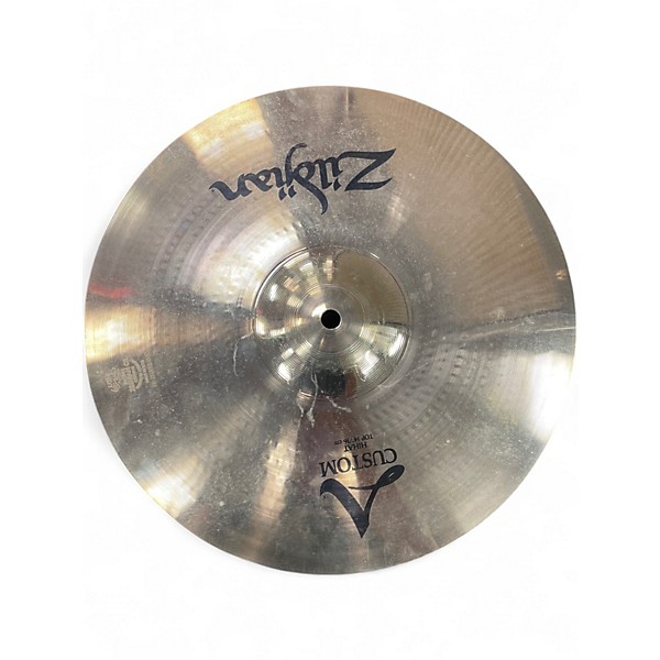 Used Zildjian 14in A Custom Hi Hat Pair Cymbal