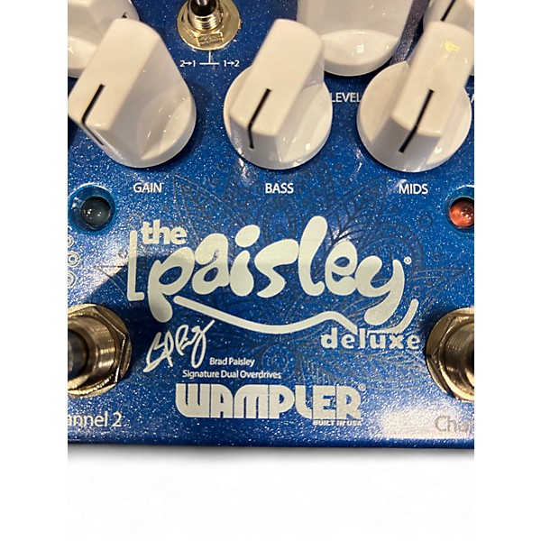 Used Wampler paisley deluxe Effect Pedal
