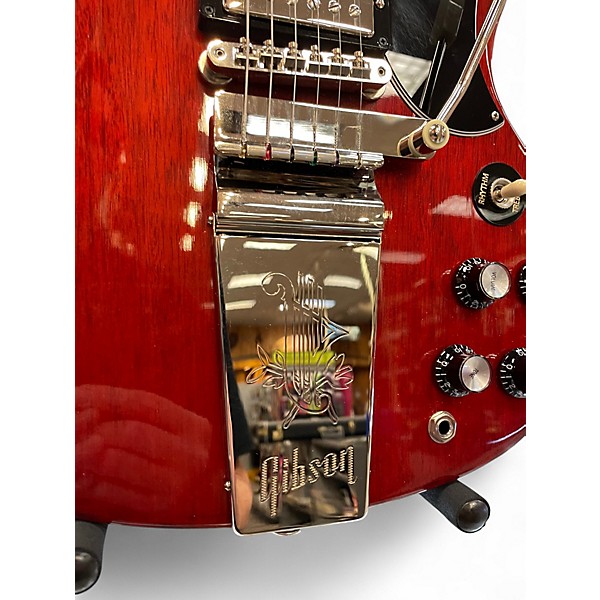 Used Gibson SG Standard 61 Maestro Vibrola Vintage Cherry Solid Body Electric Guitar