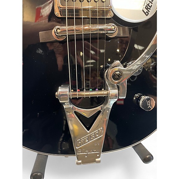 Used Gretsch Guitars G6128T-GH George Harrison Signature Duo Jet Black Solid Body Electric Guitar