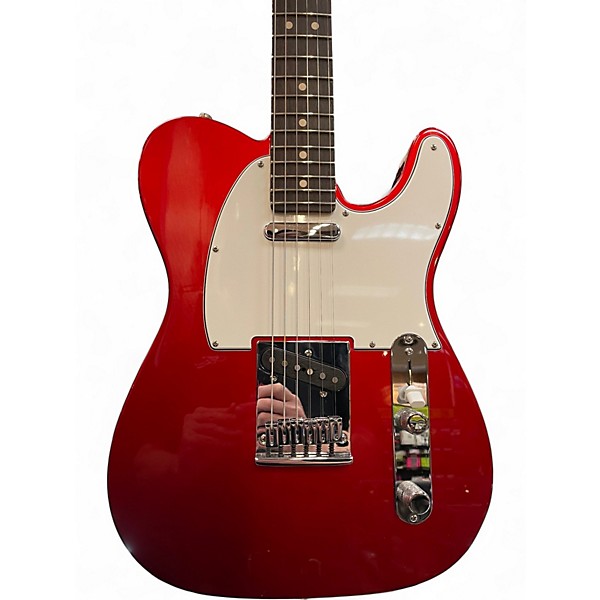 Used Fender Custom Shop Custom Deluxe Telecaster NOS Limited-Edition Candy Apple Red Solid Body Electric Guitar