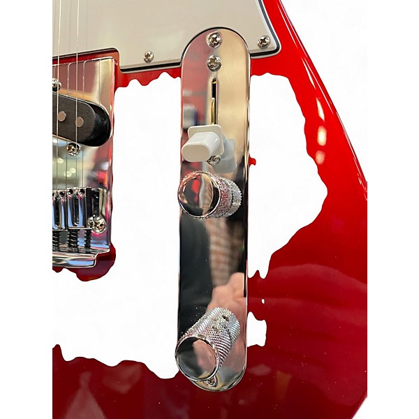 Used Fender Custom Shop Custom Deluxe Telecaster NOS Limited-Edition Candy Apple Red Solid Body Electric Guitar