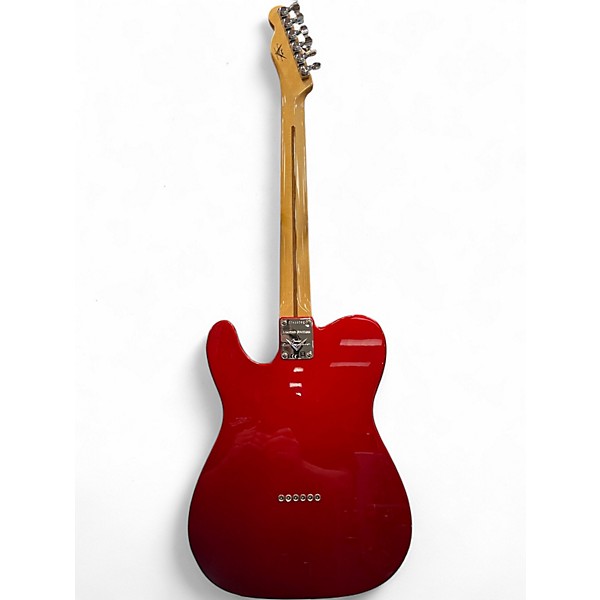 Used Fender Custom Shop Custom Deluxe Telecaster NOS Limited-Edition Candy Apple Red Solid Body Electric Guitar