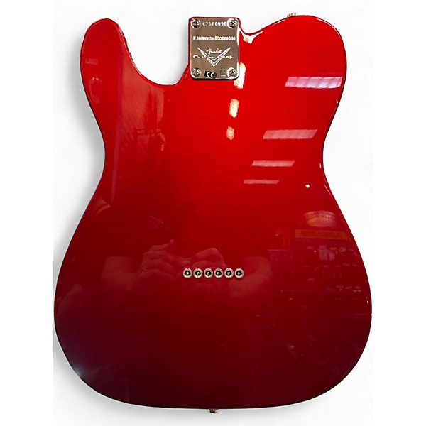 Used Fender Custom Shop Custom Deluxe Telecaster NOS Limited-Edition Candy Apple Red Solid Body Electric Guitar