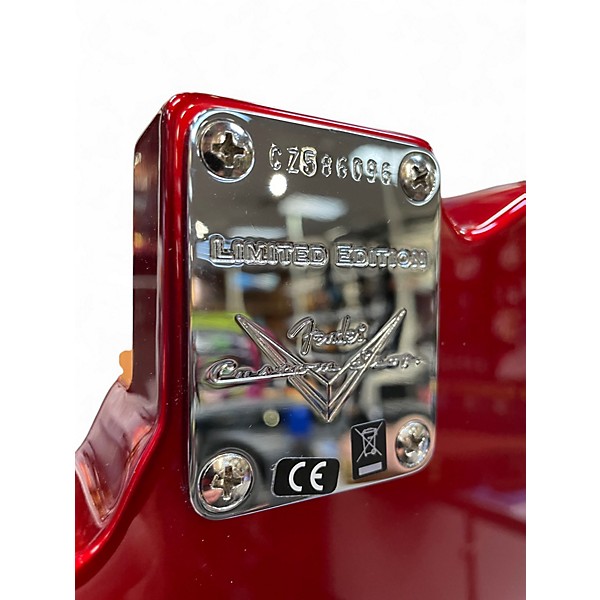 Used Fender Custom Shop Custom Deluxe Telecaster NOS Limited-Edition Candy Apple Red Solid Body Electric Guitar