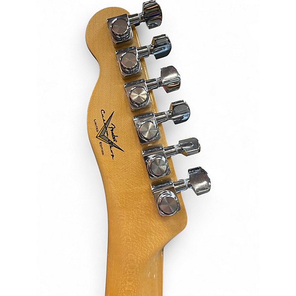 Used Fender Custom Shop Custom Deluxe Telecaster NOS Limited-Edition Candy Apple Red Solid Body Electric Guitar