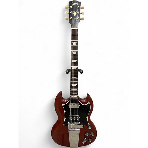 Vintage 1969 Gibson SG Standard CHERRY RED Solid Body Electric Guitar