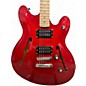 Used Squier Classic Vibe Starcaster Hollow Red Hollow Body Electric Guitar