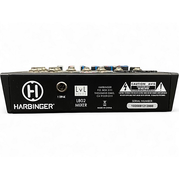 Used Harbinger L802 Unpowered Mixer