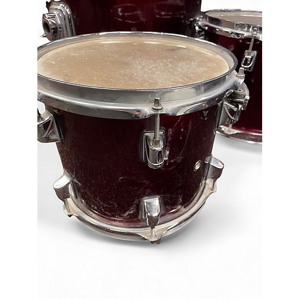 Used Taye Drums 5 Piece ROCK PRO 5 PIECE RED Drum Kit