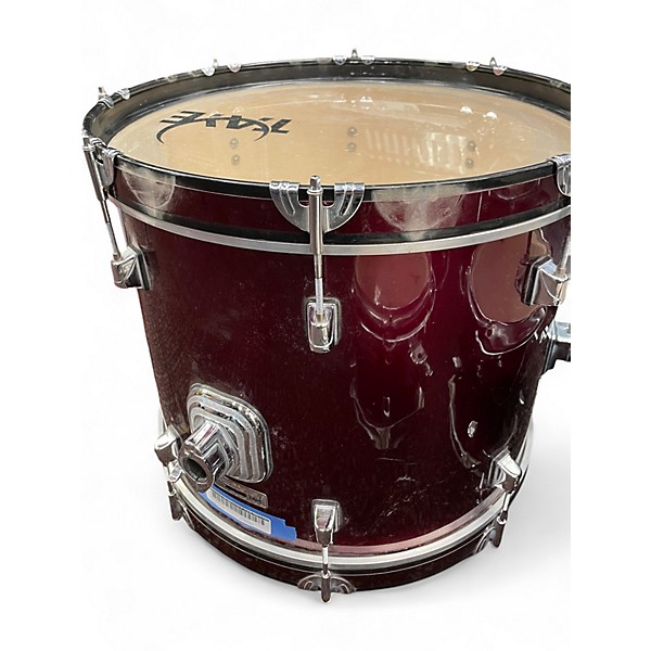 Used Taye Drums 5 Piece ROCK PRO 5 PIECE RED Drum Kit
