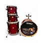 Used Mapex 4 Piece Meridian Birch Red Drum Kit