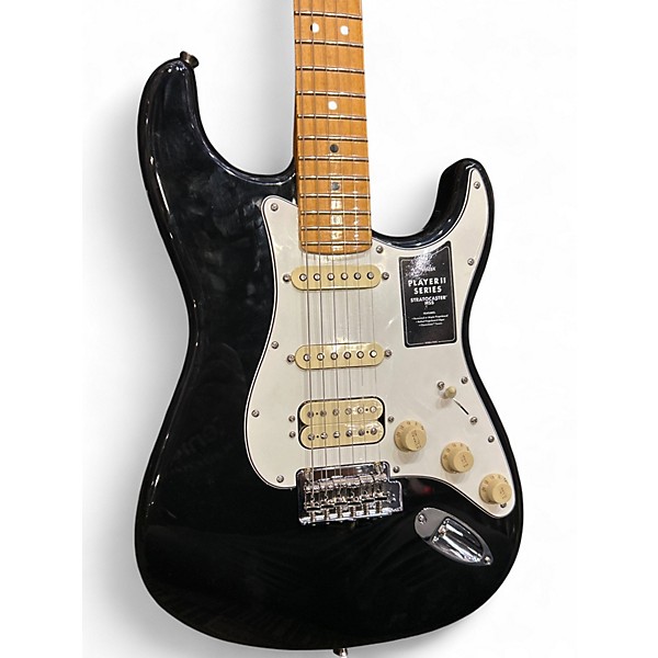 Used Fender Fender Black Solid Body Electric Guitar