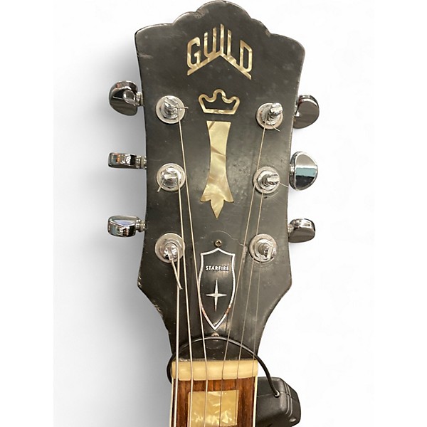 Vintage 1967 Guild Starfire V Brown Hollow Body Electric Guitar