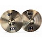 Used MEINL 14in HCS Hi Hat Pair Cymbal thumbnail