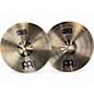 Used MEINL 14in HCS Hi Hat Pair Cymbal