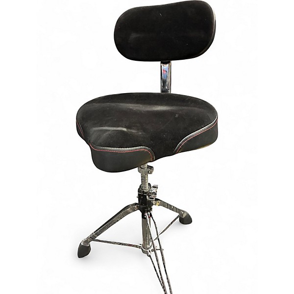 Used Gibraltar DRUM TRONE W/ BACKREST Drum Throne