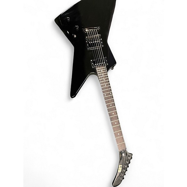 Used 1999 ESP LTD EXP-200  Black Solid Body Electric Guitar