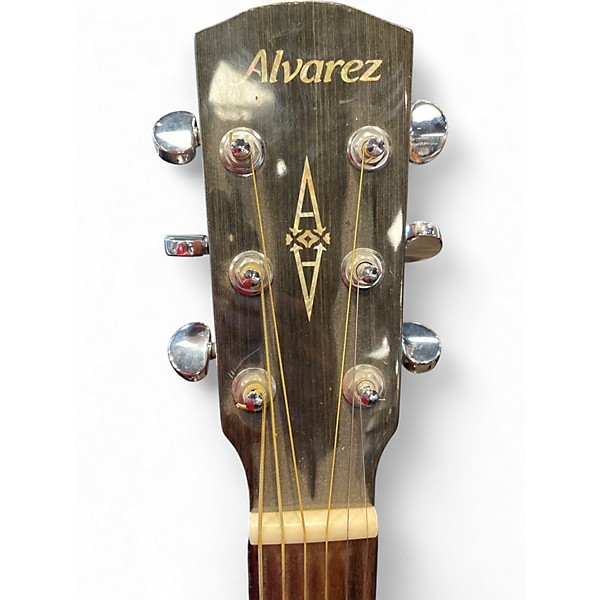Used Alvarez AFA95CESHB Brown Acoustic Guitar