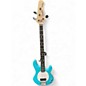 Used Sterling by Music Man StingRay RAY2 Blue Electric Bass Guitar thumbnail