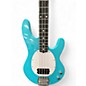 Used Sterling by Music Man StingRay RAY2 Blue Electric Bass Guitar