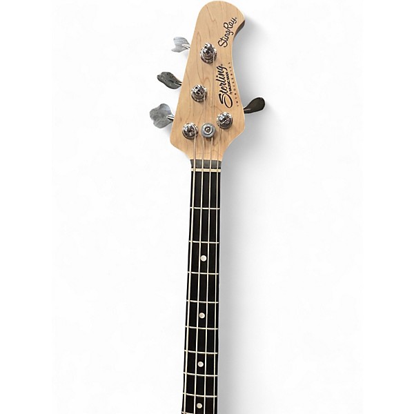 Used Sterling by Music Man StingRay RAY2 Blue Electric Bass Guitar