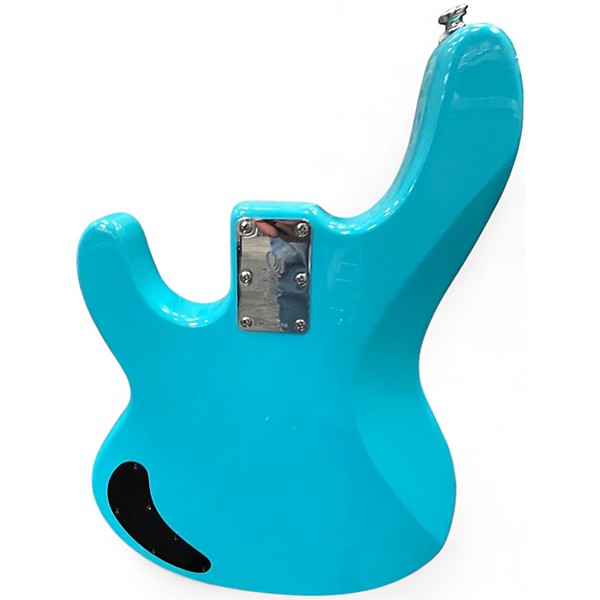 Used Sterling by Music Man StingRay RAY2 Blue Electric Bass Guitar