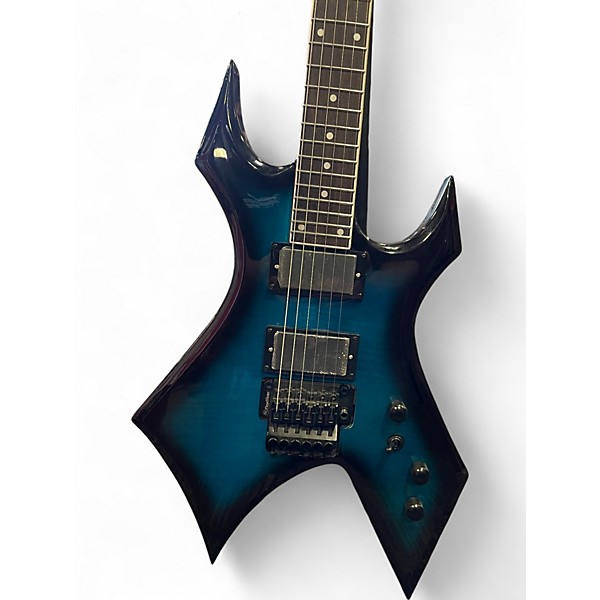 Used Firefly CLASSIC Blue Burst Solid Body Electric Guitar