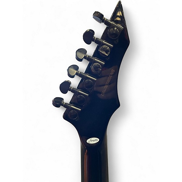 Used Firefly CLASSIC Blue Burst Solid Body Electric Guitar