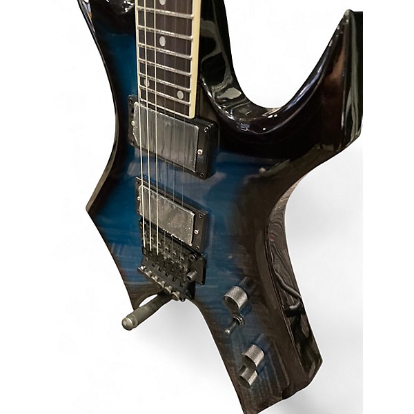 Used Firefly CLASSIC Blue Burst Solid Body Electric Guitar