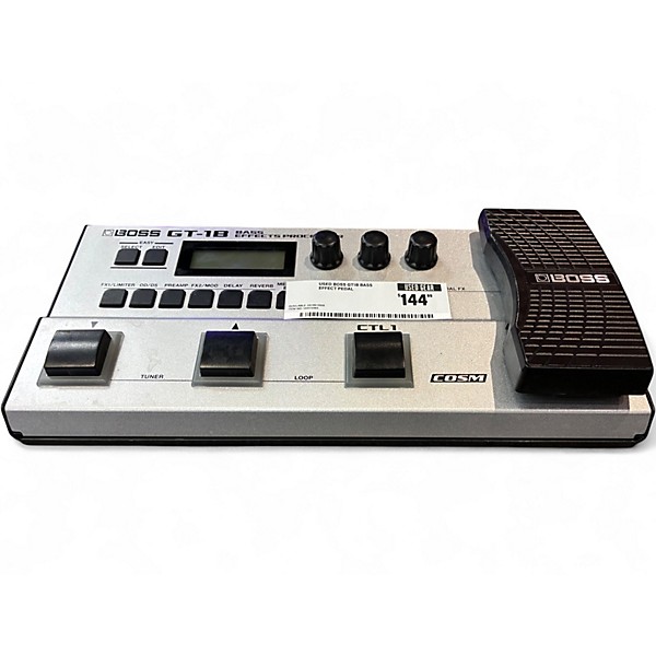 Used BOSS GT1B Bass Effect Pedal