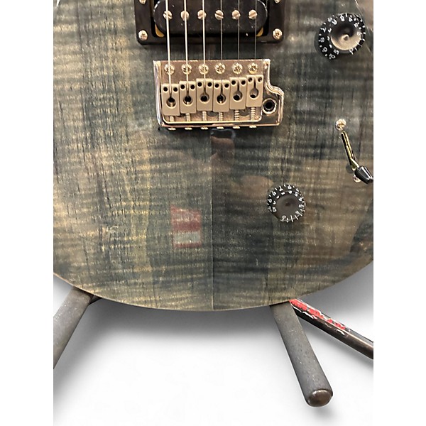 Used PRS SE Custom 24 Trans Charcoal Solid Body Electric Guitar
