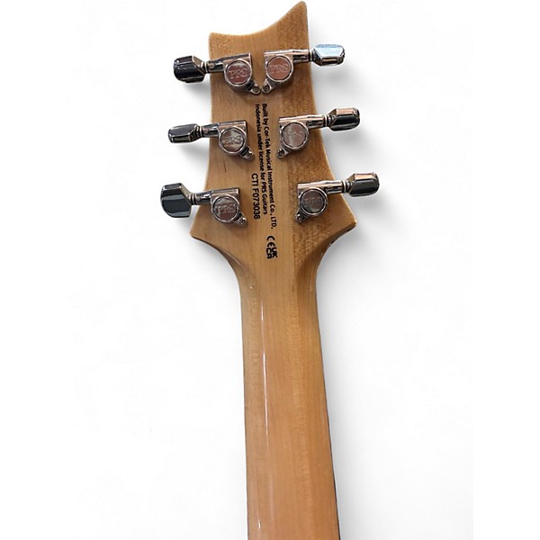 Used PRS SE Custom 24 Trans Charcoal Solid Body Electric Guitar