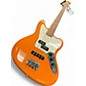 Used Fender Player Jaguar Bass Orange Electric Bass Guitar