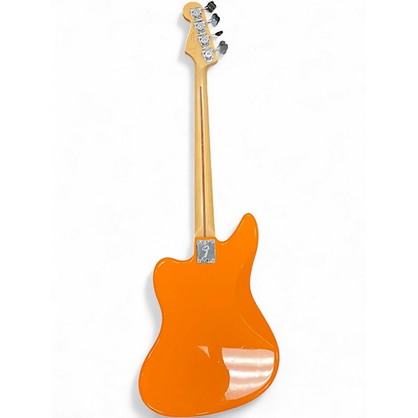 Used Fender Player Jaguar Bass Orange Electric Bass Guitar