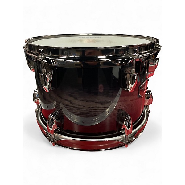 Used Yamaha 3 Piece Live Custom Black Shadowburst Drum Kit