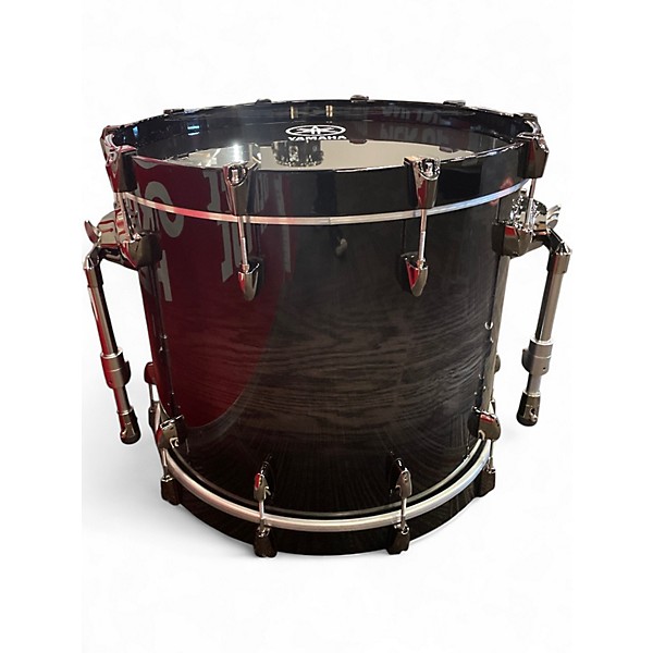 Used Yamaha 3 Piece Live Custom Black Shadowburst Drum Kit