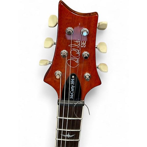 Used PRS SE Singlecut McCarty 594 Cherry Sunburst Solid Body Electric Guitar