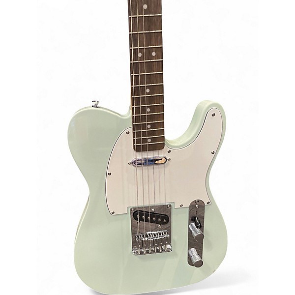 Used Squier Telecaster Seafoam Green Solid Body Electric Guitar