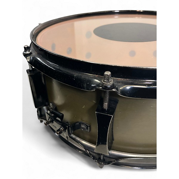 Used Pork Pie 4X12 Little Squealer Snare Loch Ness Green Drum