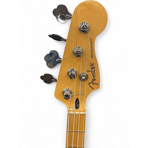 Used Fender Player Precision Bass Ocean Turquoise Electric Bass Guitar
