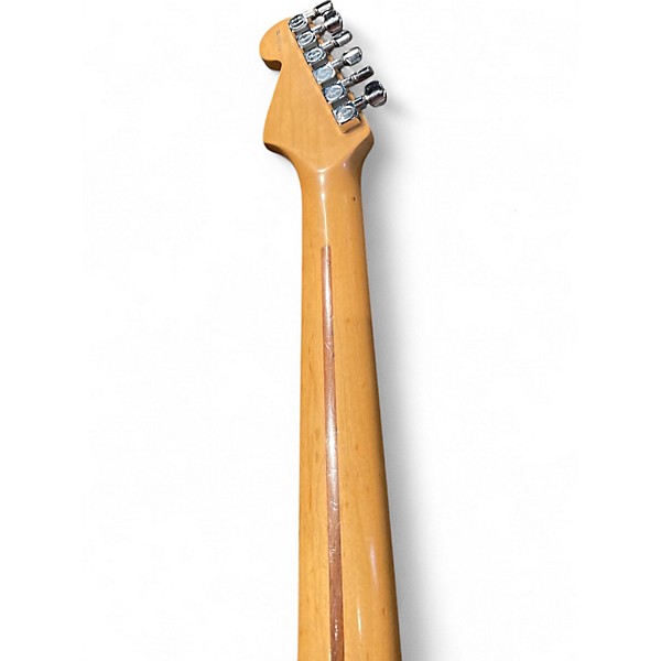 Used 1999 Fender American Standard Stratocaster Inca Silver Solid Body Electric Guitar