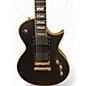 Used ESP LTD EC1000 Black and Gold Solid Body Electric Guitar