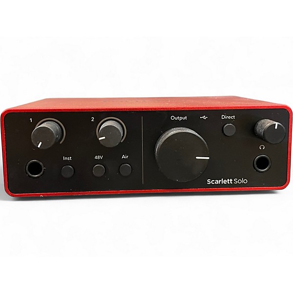 Used Focusrite Scarlett Solo Studio 4th Gen Pack Audio Interface