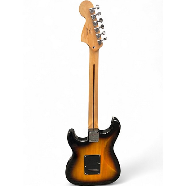 Used Squier Affinity Stratocaster 2 Tone Sunburst Solid Body Electric Guitar